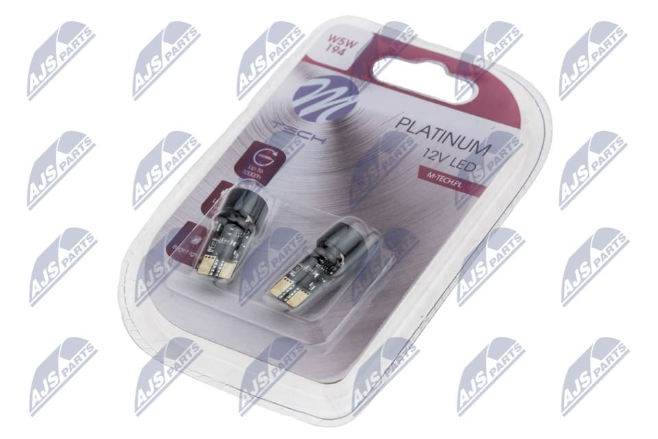 NTY AMPOULE LED W5W PLATINUM