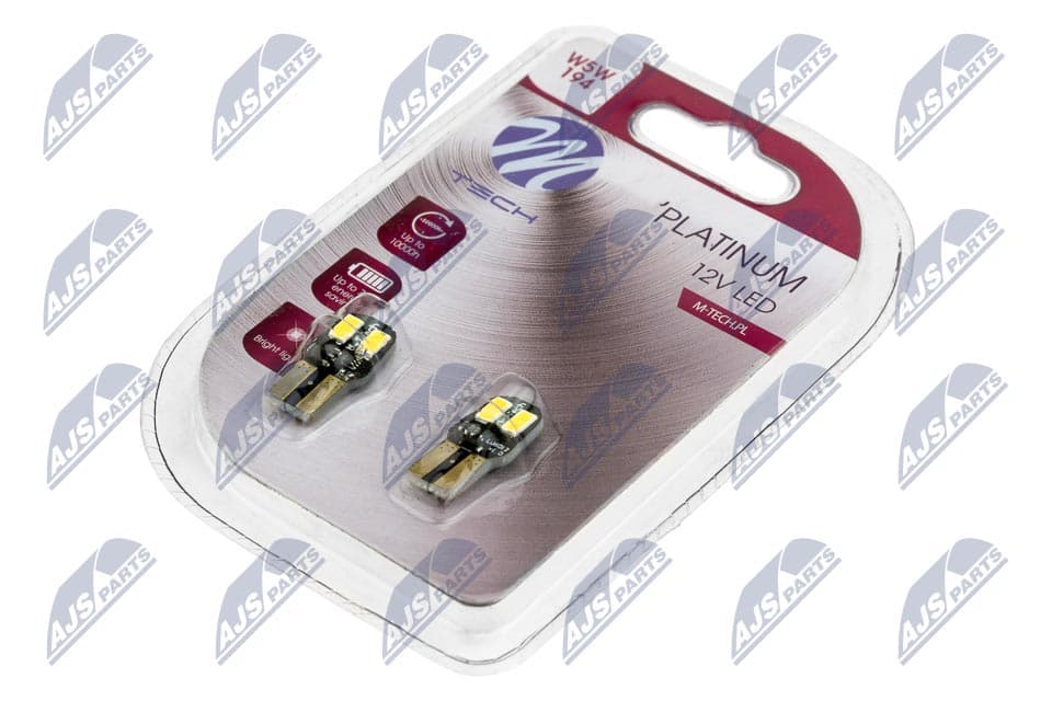 NTY AMPOULE LED W5W PLATINUM