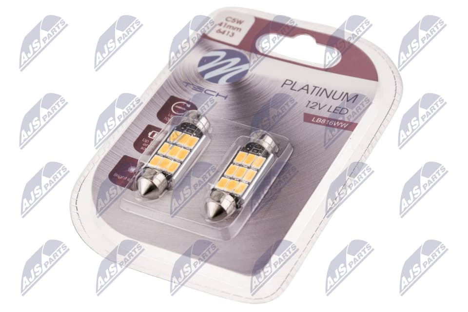 NTY AMPOULE LED C5W/C10W PLATINUM