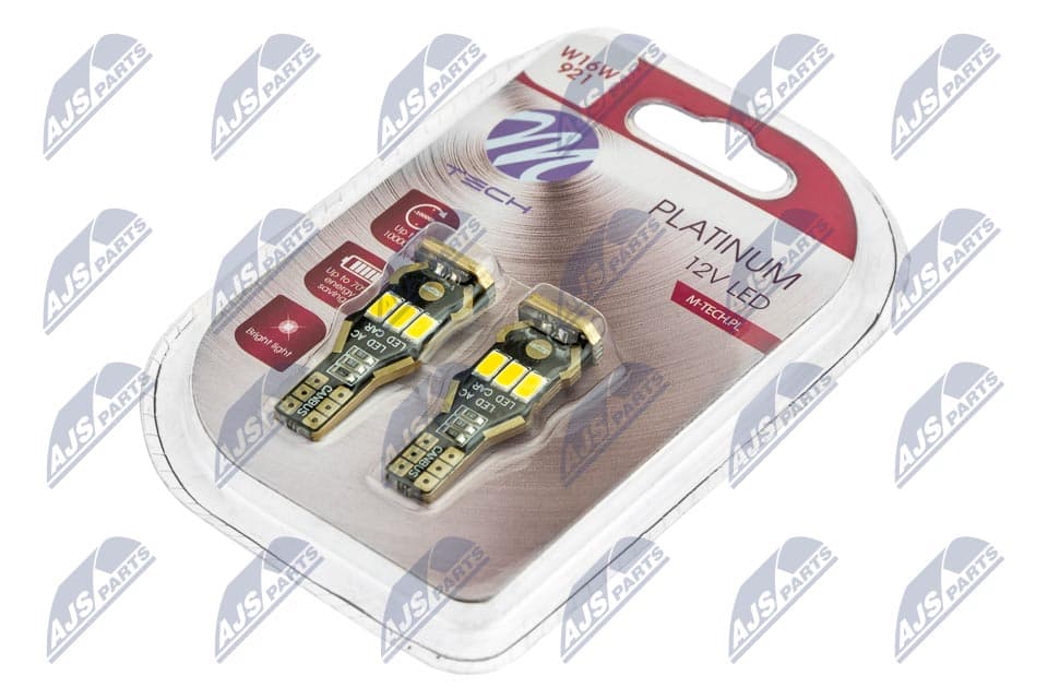 NTY AMPOULE LED W16W PLATINUM