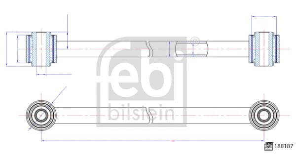 Biellette de barre stabilisatrice