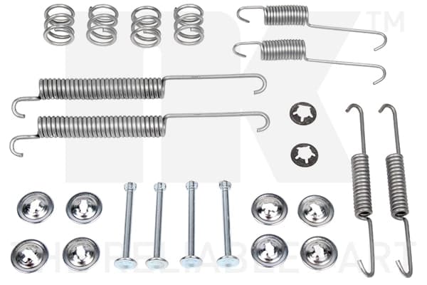 Kit d'accessoires, mâchoire de frein