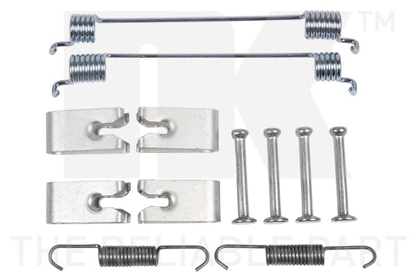 Kit d'accessoires, mâchoire de frein