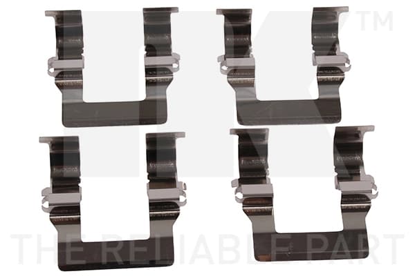 Kit d'accessoires, plaquette de frein a disque