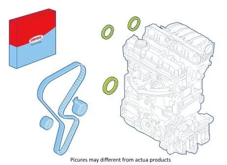 Kit de bagues d'étanchéité, moteur