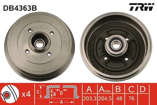 Tambour de frein