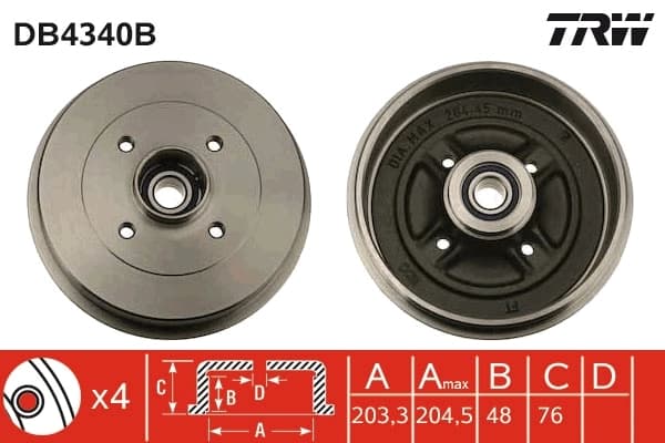 Tambour de frein