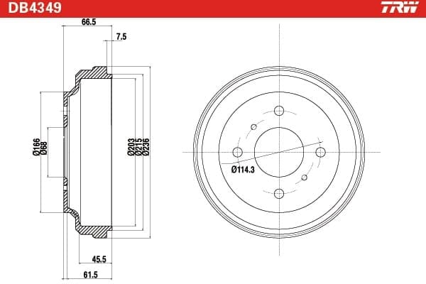 Tambour de frein
