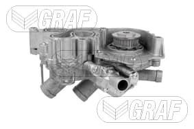 Pompe a eau, refroidissement du moteur