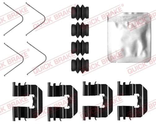 Kit d'accessoires, plaquette de frein a disque