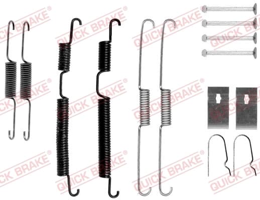 Kit d'accessoires, mâchoire de frein
