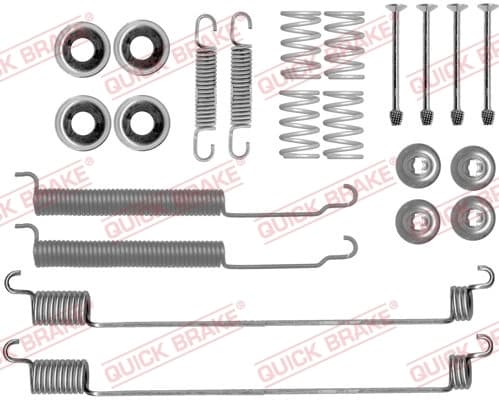 Kit d'accessoires, mâchoire de frein
