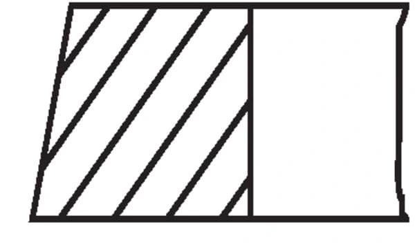 Jeu de segments de pistons