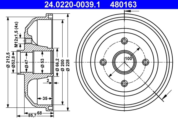 Tambour de frein