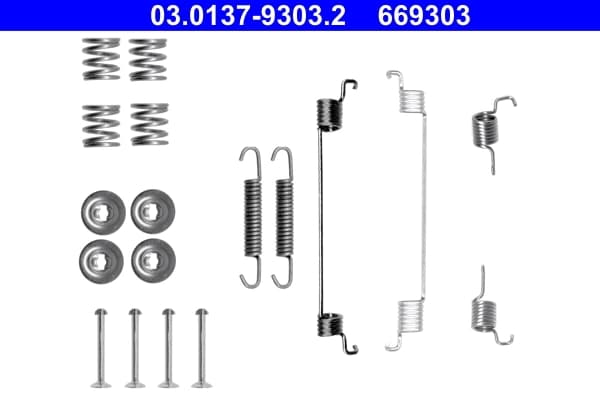 Kit d'accessoires, mâchoire de frein