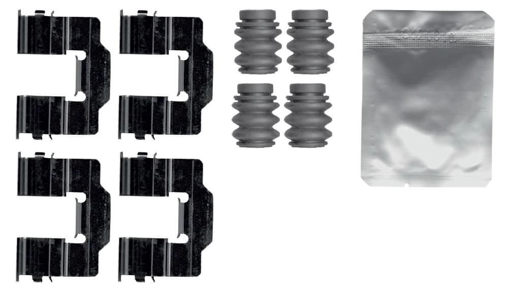Kit d'accessoires, plaquette de frein a disque