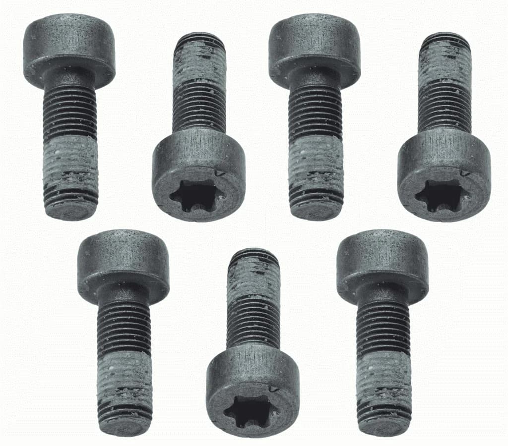 Visserie, volant moteur