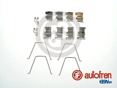 Kit d'accessoires, plaquette de frein a disque