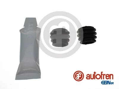 Joint-soufflet, guidage d'étrier de frein