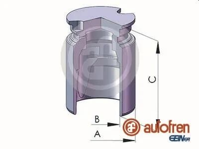 Piston, étrier de frein