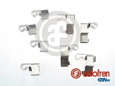 Kit d'accessoires, plaquette de frein a disque