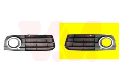 Grille de ventilation, pare-chocs