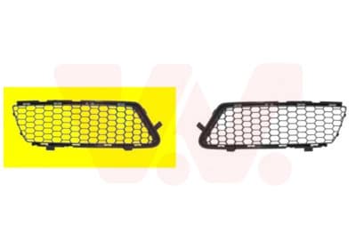 Grille de ventilation, pare-chocs