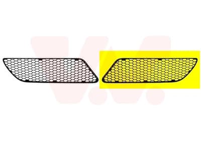 Grille de ventilation, pare-chocs