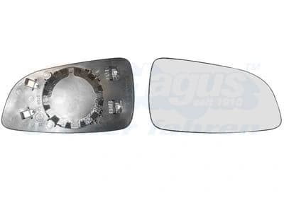 Verre de rétroviseur, rétroviseur extérieur