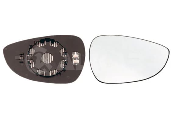 Verre de rétroviseur, rétroviseur extérieur
