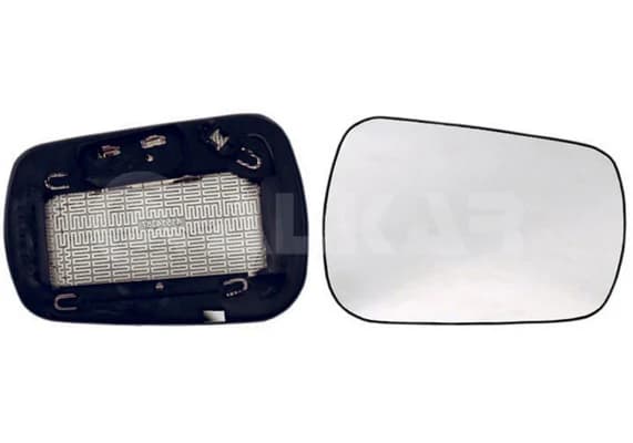 Verre de rétroviseur, rétroviseur extérieur