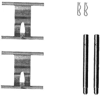 Kit d'accessoires, plaquette de frein a disque