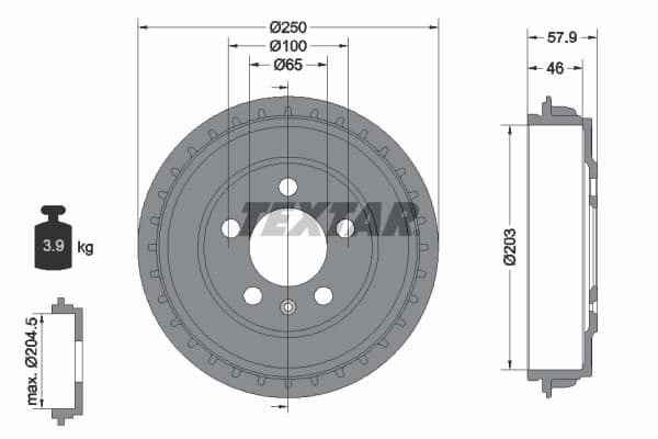 Tambour de frein