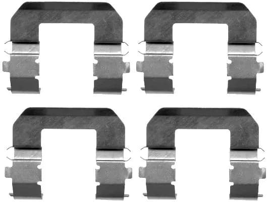 Kit d'accessoires, plaquette de frein a disque
