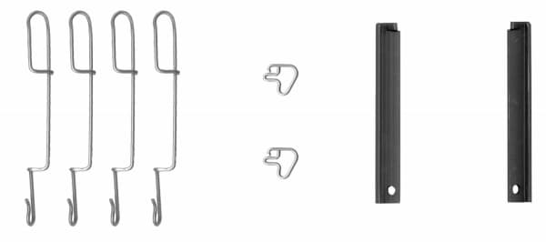 Kit d'accessoires, plaquette de frein a disque