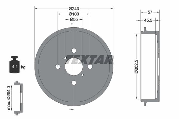 Tambour de frein