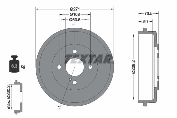 Tambour de frein