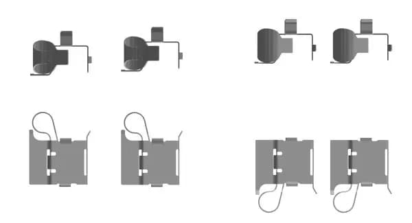 Kit d'accessoires, plaquette de frein a disque