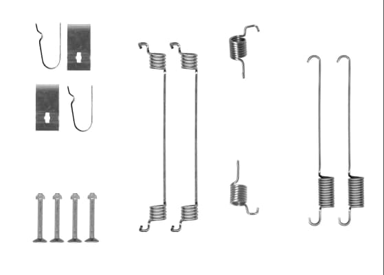 Kit d'accessoires, mâchoire de frein