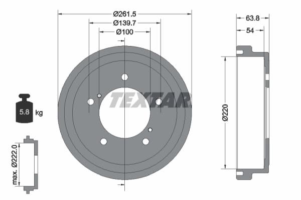 Tambour de frein