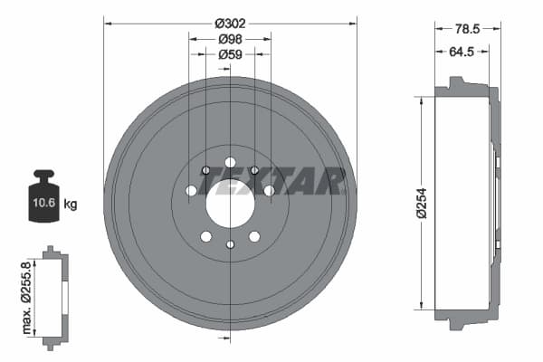 Tambour de frein
