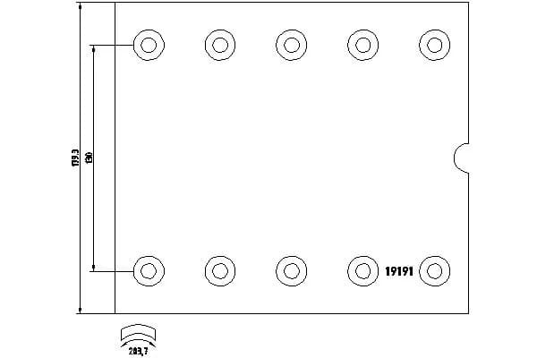 Manche, batterie chauffante-chauffage