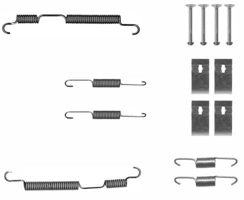 Kit d'accessoires, mâchoire de frein