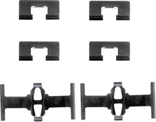 Kit d'accessoires, plaquette de frein a disque