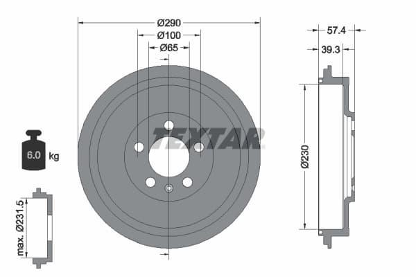 Tambour de frein