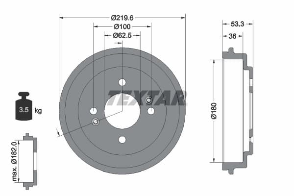 Tambour de frein