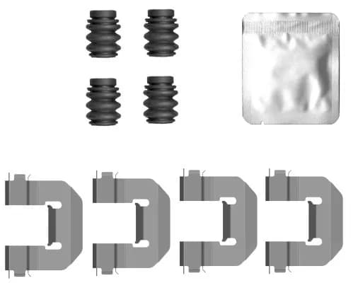 Kit d'accessoires, plaquette de frein a disque