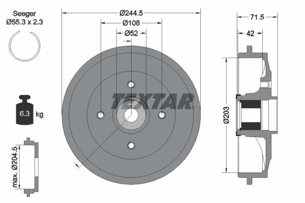 Tambour de frein