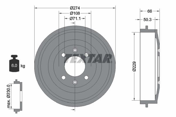 Tambour de frein