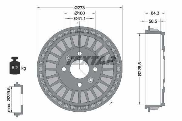 Tambour de frein